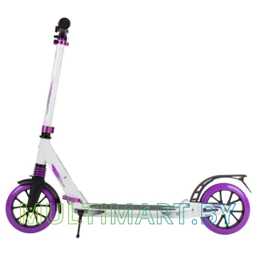 Самокат Tech Team City Scooter 2022 (белый/фиолетовый) картинка 8